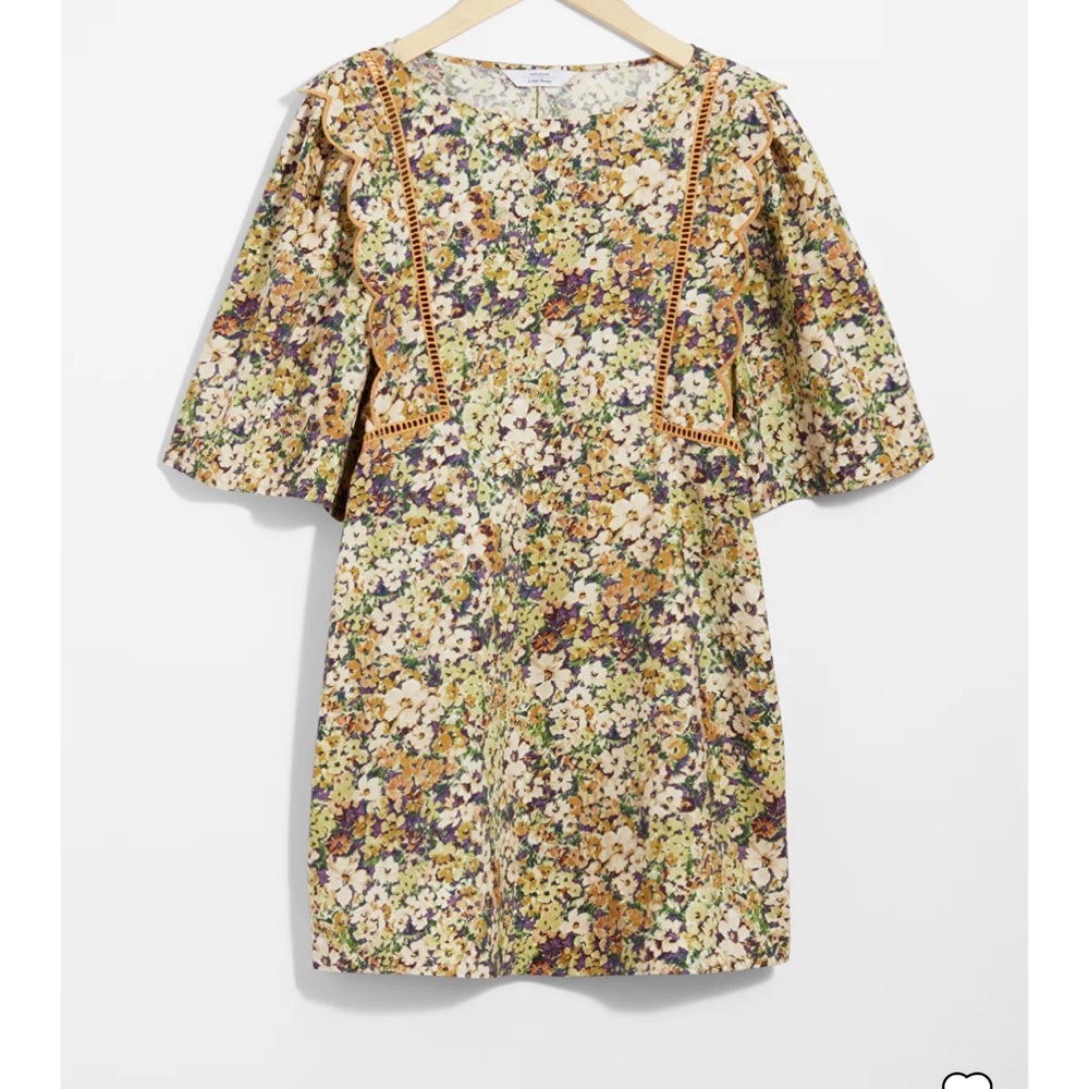 & Other Stories Floral Multicolor Dress